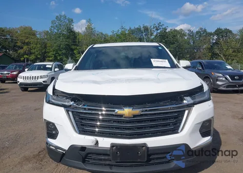 2022 Chevrolet Traverse Awd Lt Leather из США, поврежденный, VIN 1GNEVHKW5NJ162836